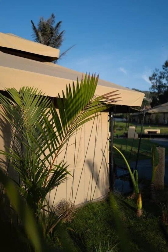 Отель Toteme Glamping And Hot Spring Kintamani Экстерьер фото