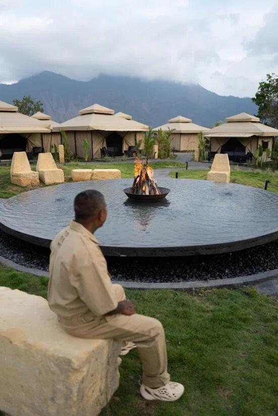 Отель Toteme Glamping And Hot Spring Kintamani Экстерьер фото
