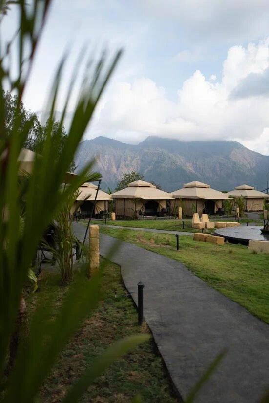 Отель Toteme Glamping And Hot Spring Kintamani Экстерьер фото